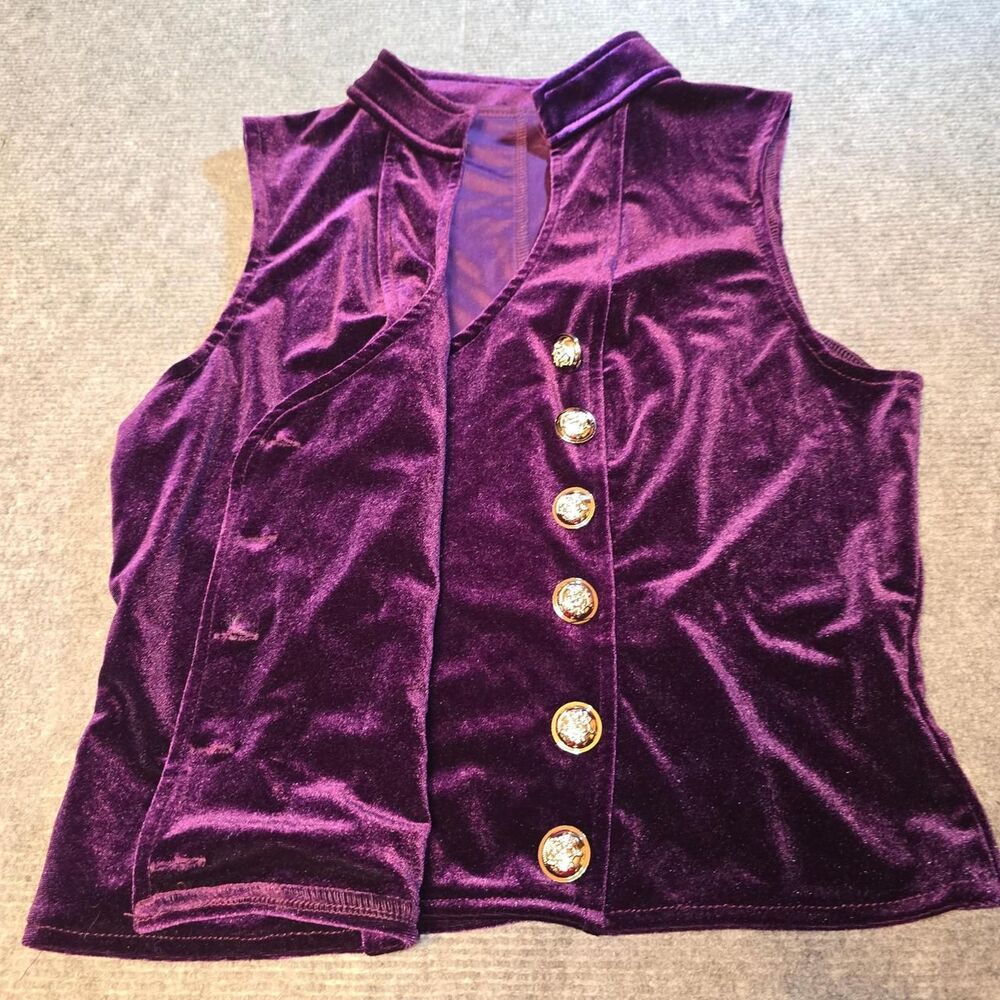 Shein Women's Purple Gilet